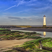 Buy canvas prints of Fort Perch Rock Lighthouse by Kevin Clelland