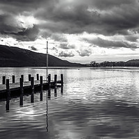 Buy canvas prints of Jetty At Coniston by Kevin Clelland