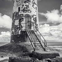 Buy canvas prints of Talacre Lighthouse by Kevin Clelland
