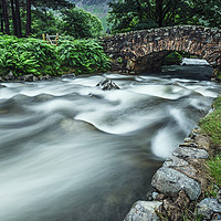 Buy canvas prints of River Flowing by Kevin Clelland