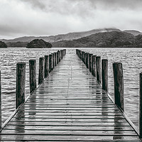Buy canvas prints of Coniston Jetty by Kevin Clelland