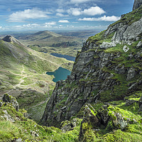 Buy canvas prints of View from Snowdonia by Kevin Clelland