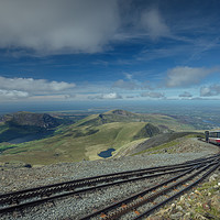 Buy canvas prints of Snowdonia Train by Kevin Clelland
