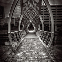 Buy canvas prints of The Bridge by Kevin Clelland