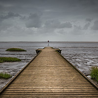 Buy canvas prints of Lytham Jetty by Kevin Clelland