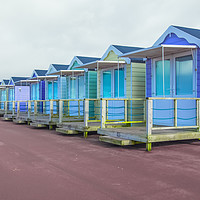 Buy canvas prints of Beach Huts by Kevin Clelland