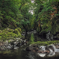 Buy canvas prints of Fairy Glen by Kevin Clelland