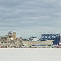 Buy canvas prints of Liverpool Water Front. by Kevin Clelland