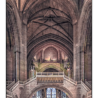 Buy canvas prints of Anglican Cathedral Liverpool by Kevin Clelland