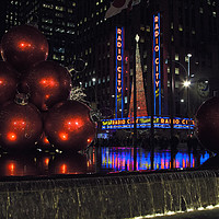 Buy canvas prints of Radio City Music Hall by Kevin Clelland
