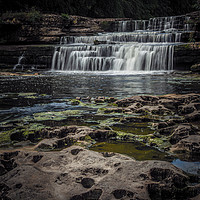 Buy canvas prints of Aysgarth Falls by Kevin Clelland