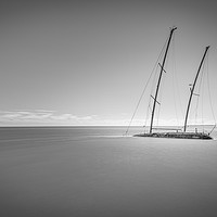 Buy canvas prints of Lytham Ship Wreck by Kevin Clelland