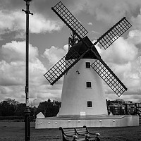 Buy canvas prints of Lytham Windmill by Kevin Clelland