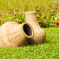 Buy canvas prints of Wine Pots by Amy Powell