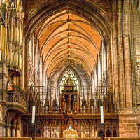 Buy canvas prints of  Chester Cathedral  by Chris Evans