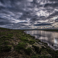 Buy canvas prints of  The River Clwyd by Chris Evans
