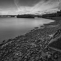 Buy canvas prints of Conwy Harbour ,The Grey Lady by Chris Evans