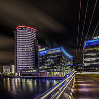 Buy canvas prints of Salford Quays  by Chris Evans