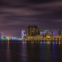 Buy canvas prints of Salford Quays by Chris Evans