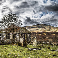 Buy canvas prints of The abandoned Chapel  by Chris Evans