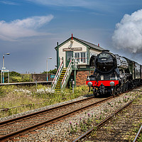 Buy canvas prints of The Flying Scotsman by Chris Evans