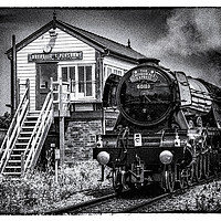 Buy canvas prints of The Flying Scotsman  by Chris Evans