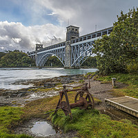 Buy canvas prints of Britannia Bridge  by Chris Evans