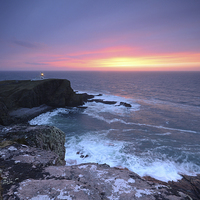 Buy canvas prints of  Stoer Head Lighthouse, Scottish Highlands by Rob Woolf
