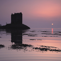 Buy canvas prints of  Castle Stalker, HIghlands of Scotland by Rob Woolf