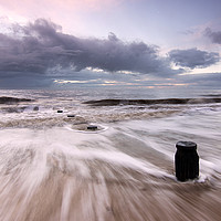 Buy canvas prints of Gentle Waves at Walton on the Naze by Rob Woolf