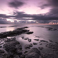 Buy canvas prints of Purple Rise at the Naze by Rob Woolf