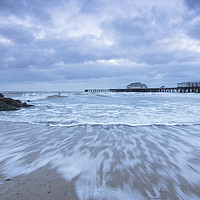 Buy canvas prints of Clacton in the Blue by Rob Woolf