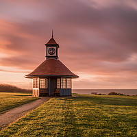 Buy canvas prints of Frinton Clock Shelter by Rob Woolf