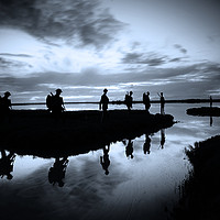 Buy canvas prints of Mersea Island Soldiers by Rob Woolf