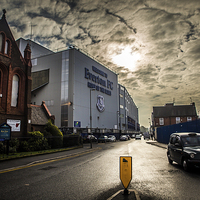 Buy canvas prints of  Goodison Park by Thomas Ritson