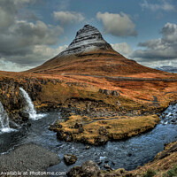 Buy canvas prints of Iceland Mountain Landscape by HQ Photo