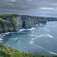 Buy canvas prints of Cliffs of Moher. Ireland. HDR landscape3 by HQ Photo