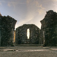 Buy canvas prints of Old HDR photo of irish church by HQ Photo