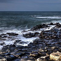 Buy canvas prints of The shore of giant's causeway  by HQ Photo