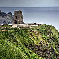 Buy canvas prints of The tower on the cliff by HQ Photo