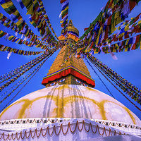 Buy canvas prints of Boudhanath Stupa! by Nabaraj Regmi