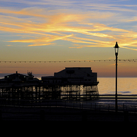 Buy canvas prints of  Blackpool North Pier Twilight by David Chennell