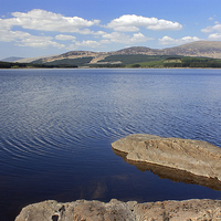 Buy canvas prints of  Chatteringshaws Loch  by David Chennell