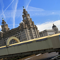 Buy canvas prints of Welcome To Liverpool by David Chennell