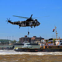 Buy canvas prints of Royal Navy Special Forces by David Chennell