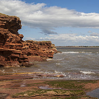 Buy canvas prints of Hilbre Island High Tide by David Chennell