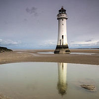 Buy canvas prints of New Brighton Lighthouse by David Chennell