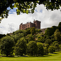 Buy canvas prints of Powis Castle  by David Chennell