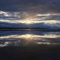 Buy canvas prints of West Kirby Marine Lake   by David Chennell