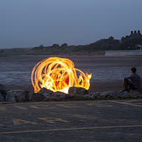 Buy canvas prints of Fireball by David Chennell